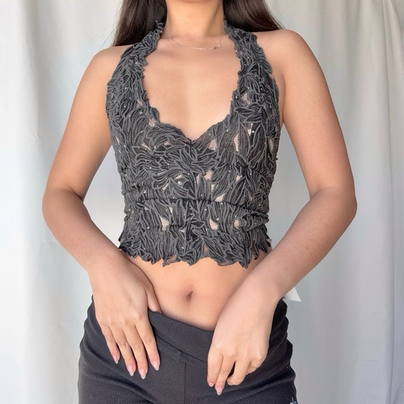 Jaded London Tops - Jaded London Roswen Embellished Corset Top